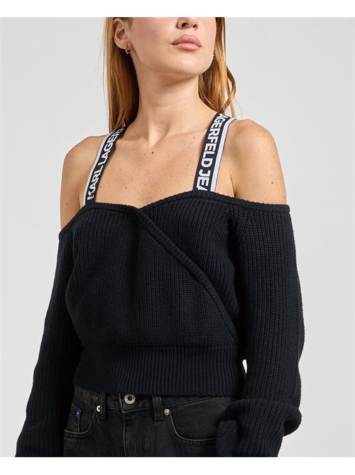 Maglione in misto lana Karl Lagerfeld donna KARL LAGERFELD | A3W18009999